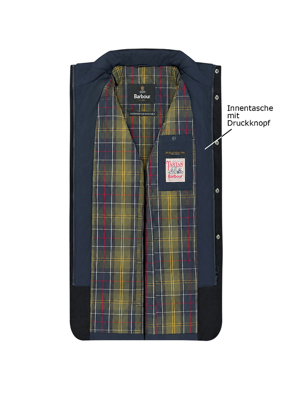 Barbour Jacke Icons Heritage navy MQU1928NY71, Produktbild 4