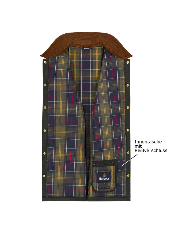 Barbour Jacke Icons Liddesdale sage MQU1911OL71, Produktbild 4