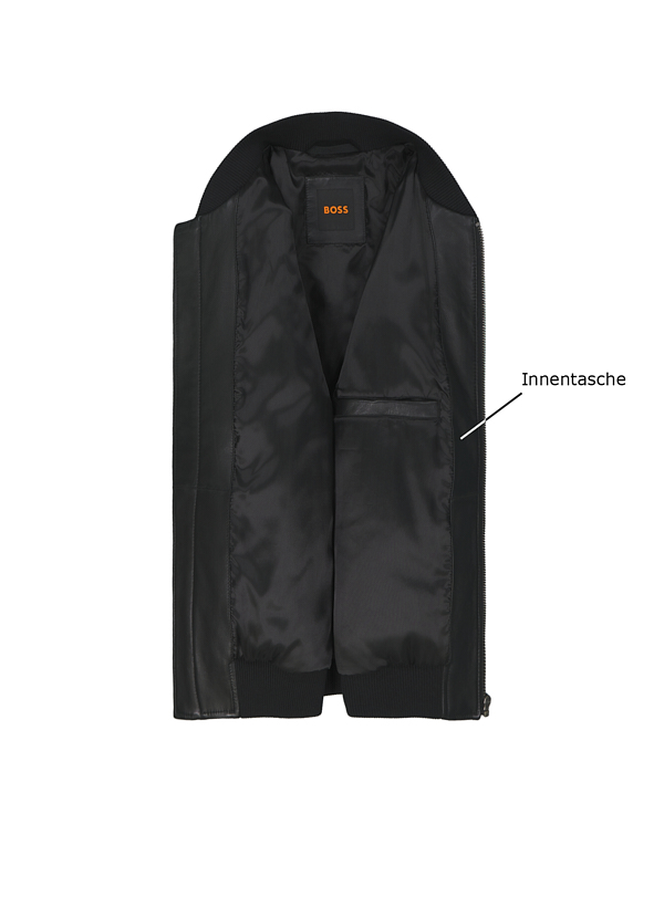 BOSS Orange Lederjacke 50566568/001, Produktbild 4