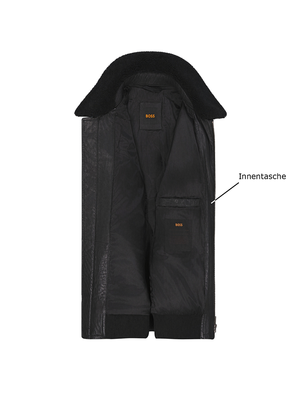 BOSS Orange Lederjacke 50566594/001, Produktbild 4