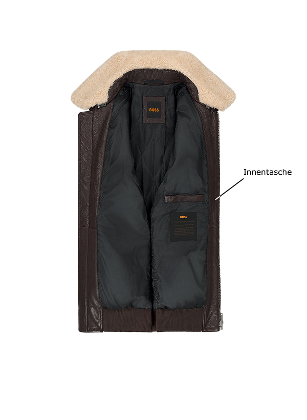 BOSS Orange Lederjacke 50566594/207, Produktbild 4