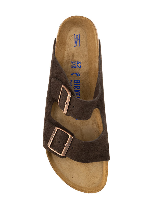 BIRKENSTOCK Arizona SFB Suede mocca 951313, Produktbild 2