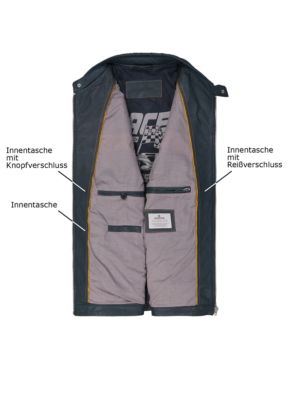 MILESTONE Lederjacke Lambert 611019/21180/39, Produktbild 4