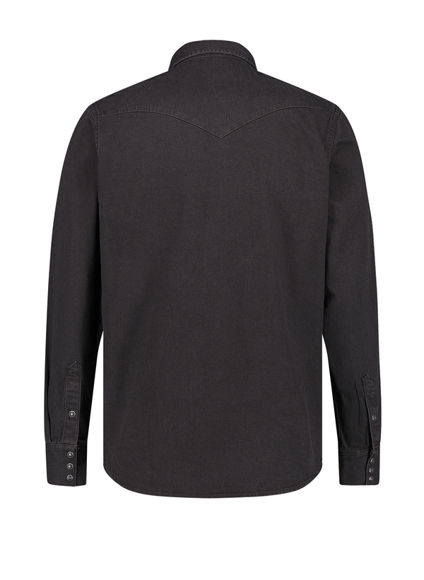Wrangler Hemd Western rinse black 112378427, Produktbild 3