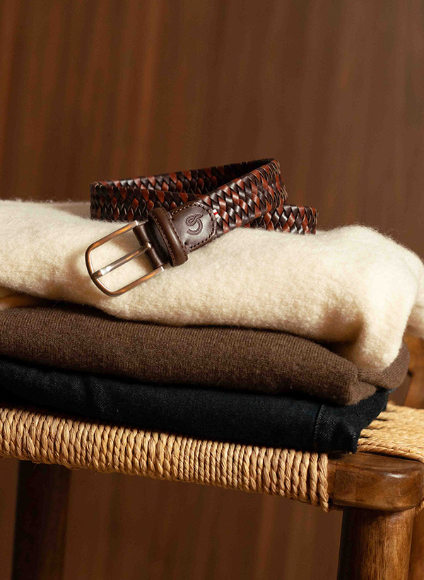 LA BOUCLE Bologna multi brown LBBOLBRO105, Produktbild 2