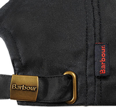 Barbour Wax Sport Cap Navy MHA0005NY91 Image 2