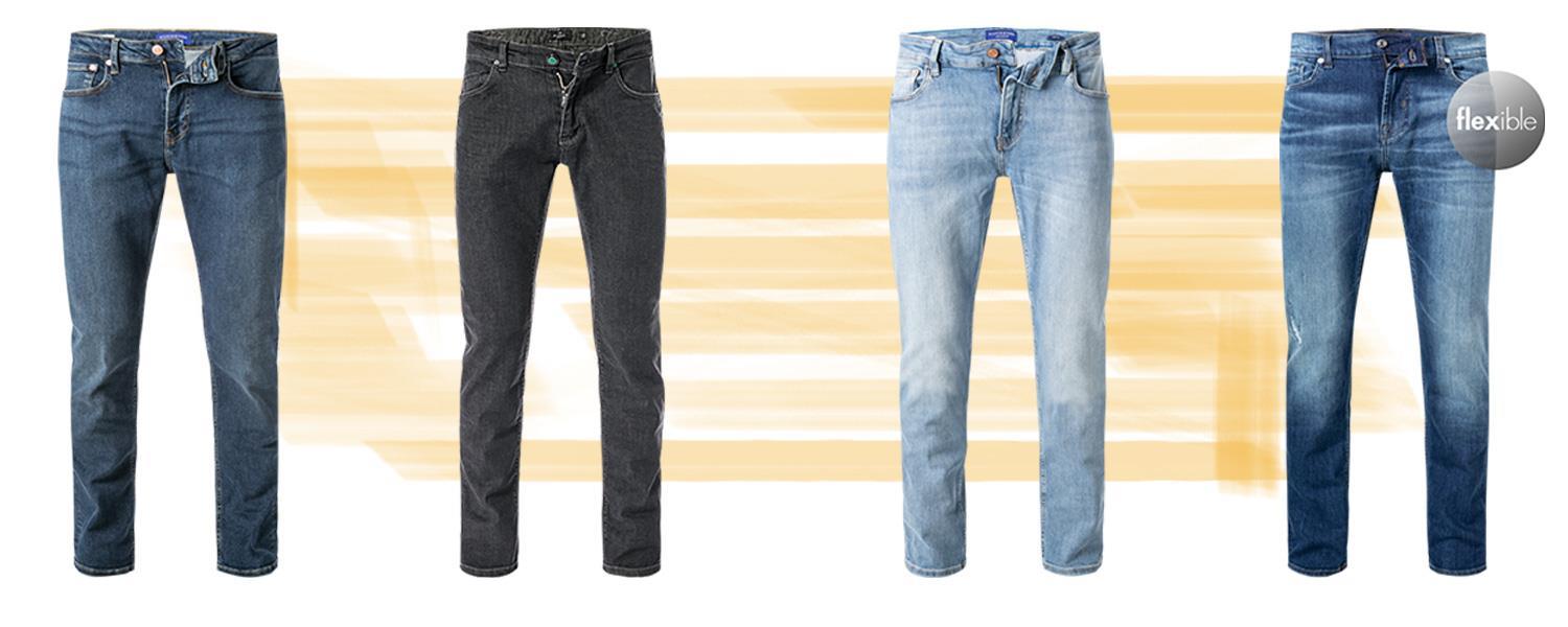 Vier Jeans in Skinny Fit