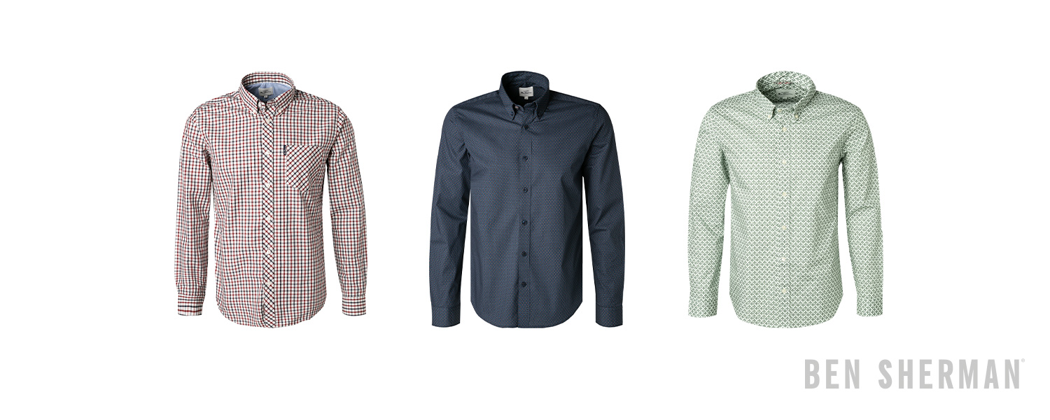 Drei Hemden von Ben Sherman