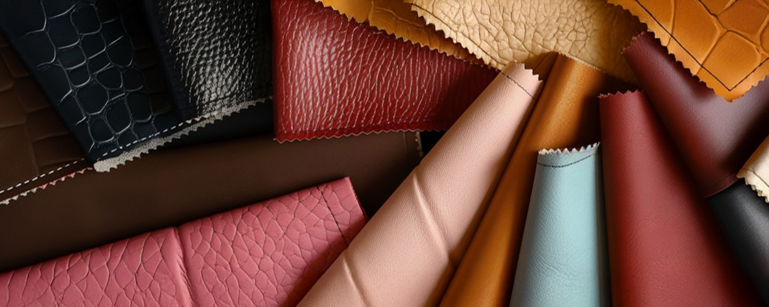 Collonil Lederproben in verschiedenen Farben und Prägungen – hochwertige Materialien für moderne Accessoires und Schuhe.