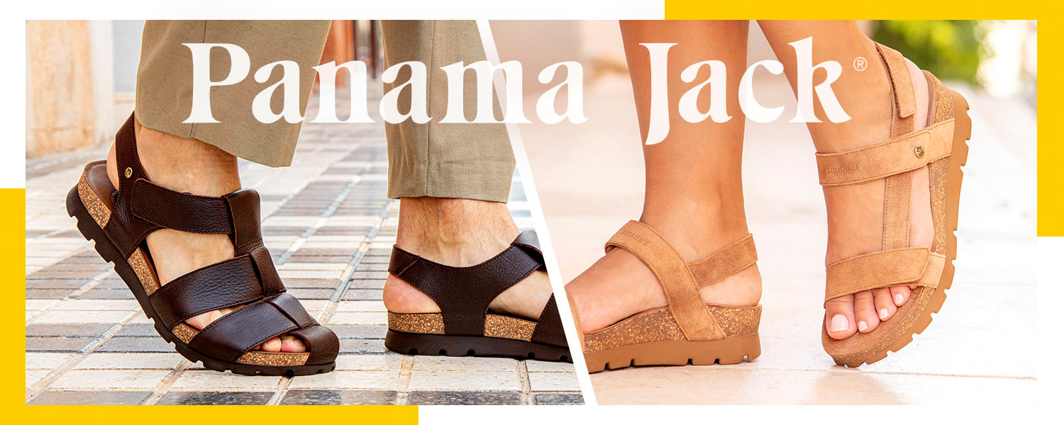 Herren in braunen Ledersandalen mit Klettverschluss, draußen getragen