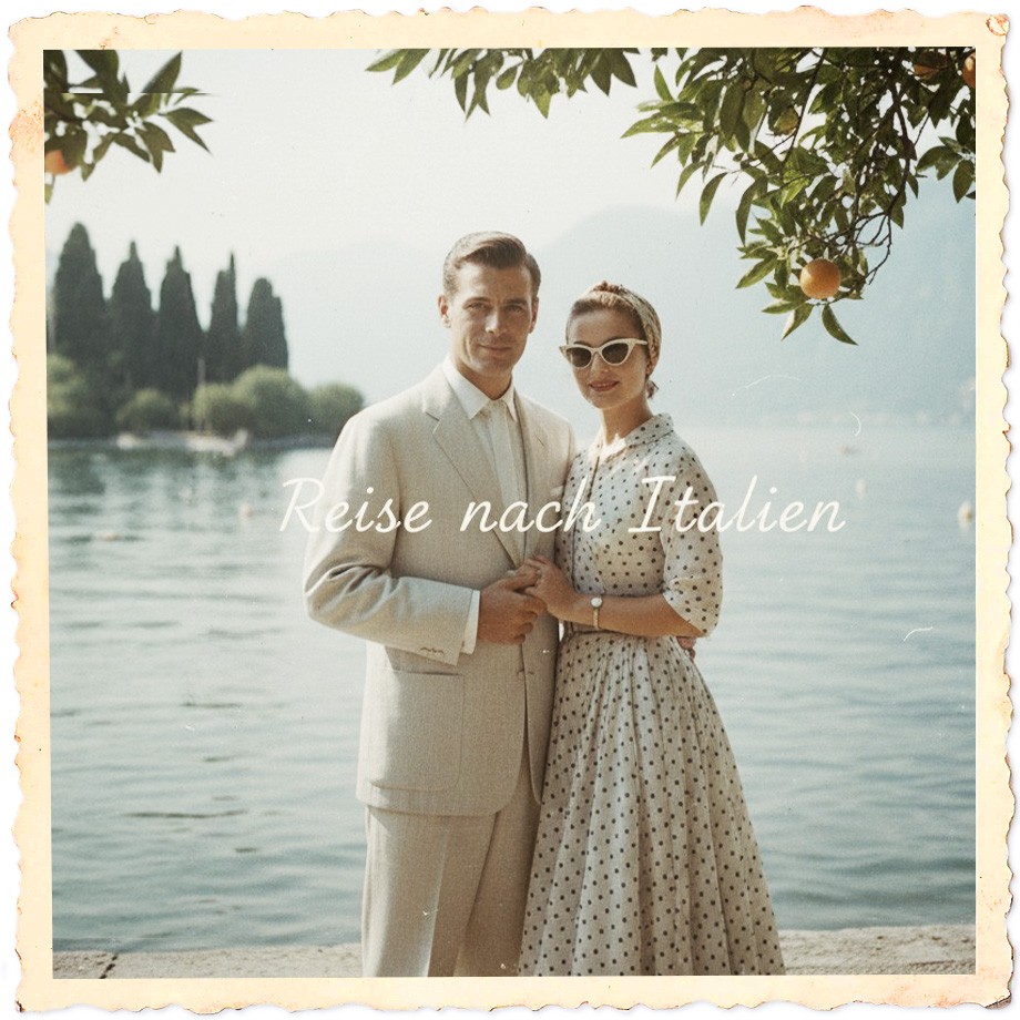 Mann in hellem Anzug am Seeufer, eleganter Stil