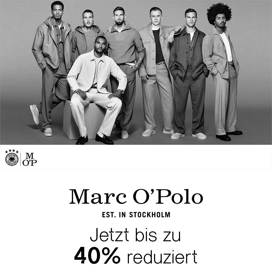 Herren in eleganter, monochromer Freizeitmode mit Anzugjacken und Poloshirts, lässig präsentiert